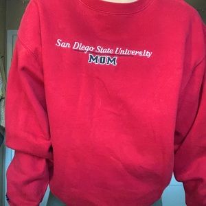SDSU Mom crewneck